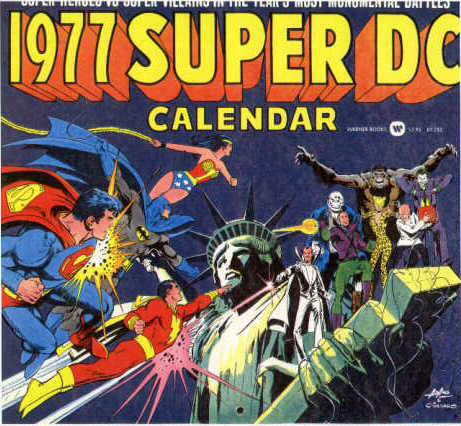 1977 calendar cover