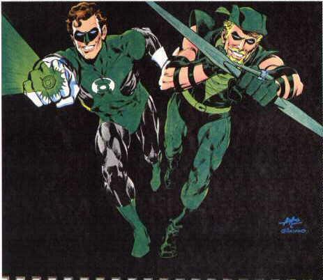 1976 Green Lantern and Green Arrow
